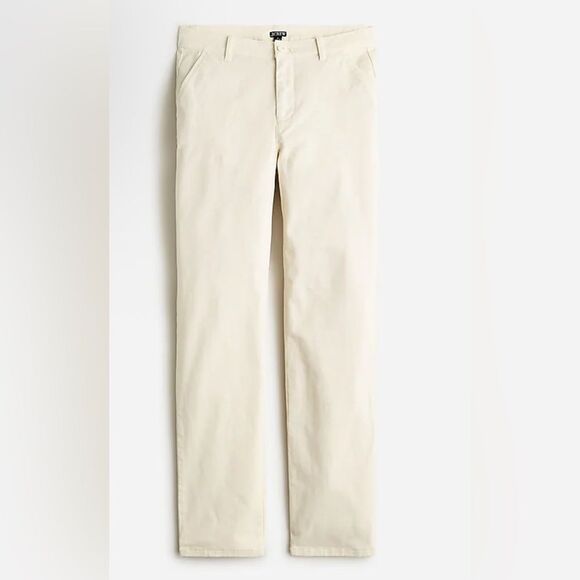 J.Crew Kate straight-leg pant in chino NWT Size P12 - Picture 1 of 9